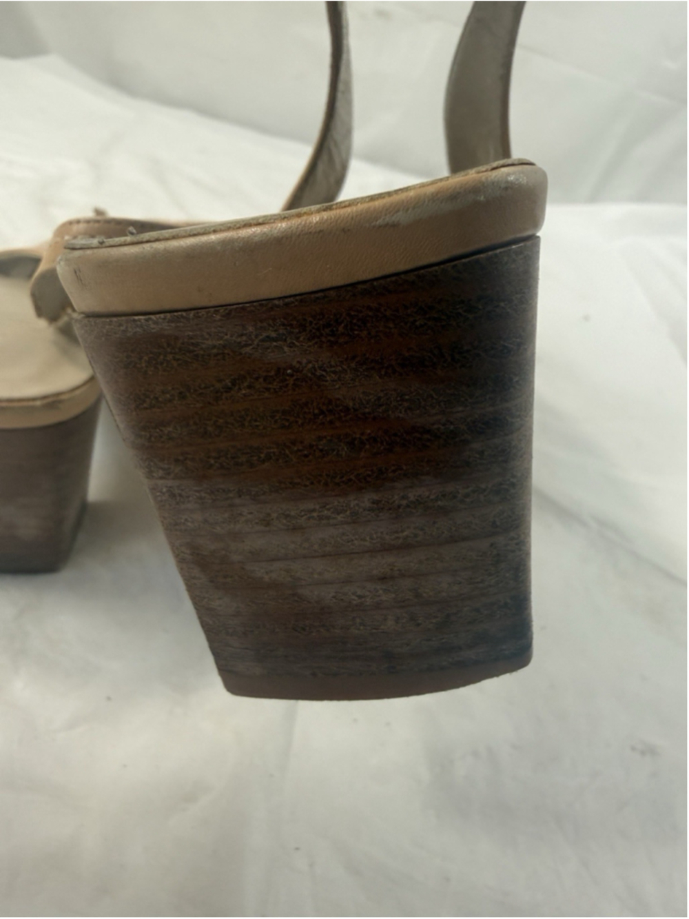 VINTAGE COACH NORA GLOVE LEATHER SLING BACK SANDALS SHOES SIZE 8 B ITALY - Picture 13 of 14